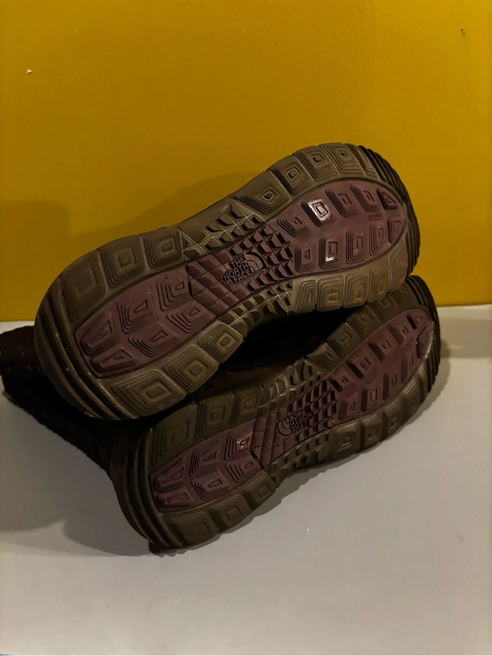 The North Face Quilted Mid-Calf Winter Boots in Dark Brown(HH)